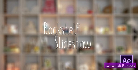 Videohive Bookshelf Slideshow - Photo Gallery