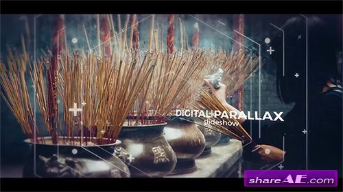 Digital Cinematic Parallax Slideshow - After Effects Template (Motion Array)