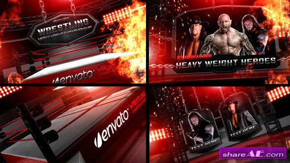 Videohive Wrestling Heavy Weight Champhionship