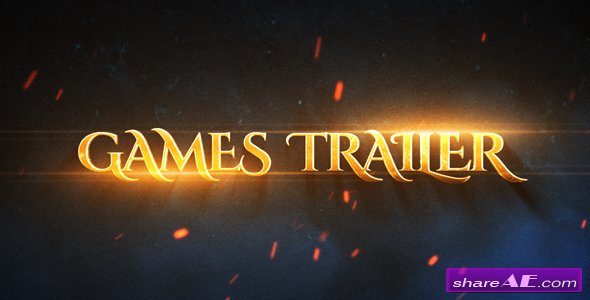 Videohive Games Epic Trailer
