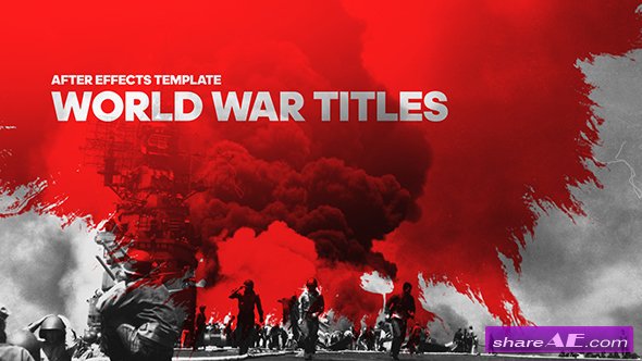 Videohive World War Cinematic Titles
