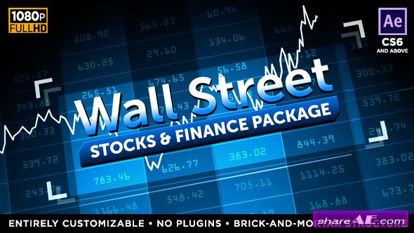 Videohive Wall Street - Stock Market and Finance Package