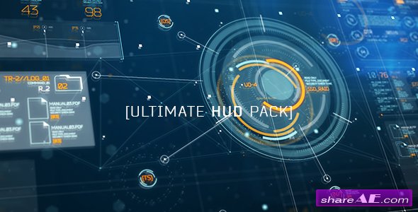 download free after effects hud pack