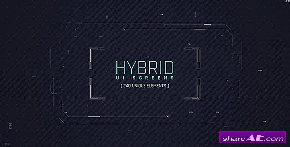 Videohive Hybrid Ui Screens