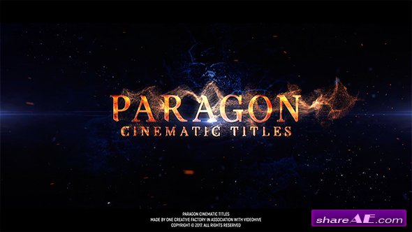 Videohive Paragon Cinematic Titles