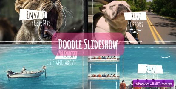 Videohive Doodle Slideshow