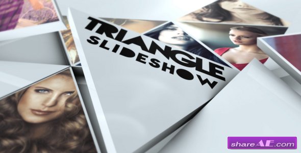 Videohive Triangle Slideshow
