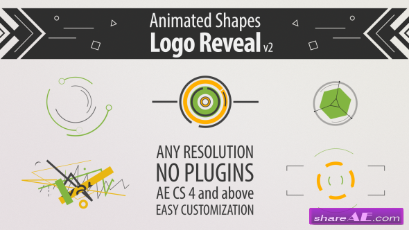 Videohive Shape Animation Logo Reveal v2