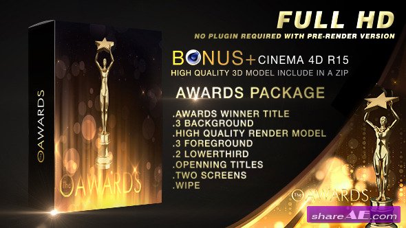 Videohive Awards Show Package 12244334