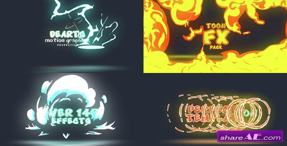 Videohive Toon FX Pack
