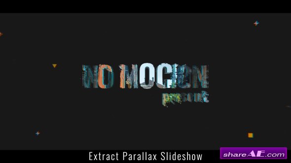 Videohive Extract Parallax Slideshow