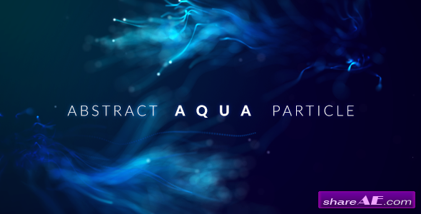 Videohive Abstract Aqua Particle
