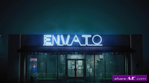 Videohive Epic Neon in The Street