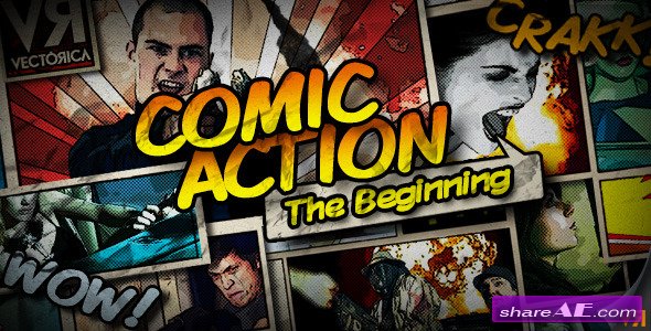 Videohive Comic Action - The Beginning