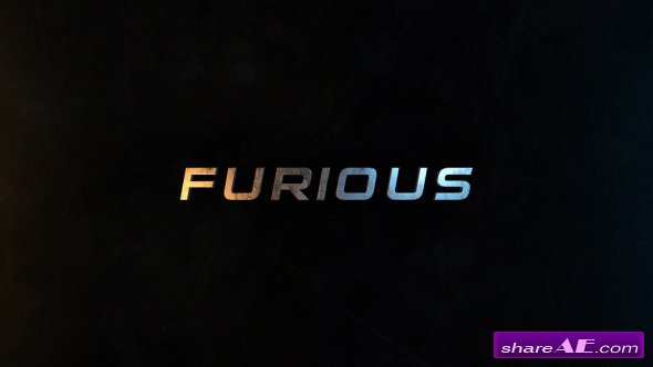 Videohive Furious | 50 Titles Presets