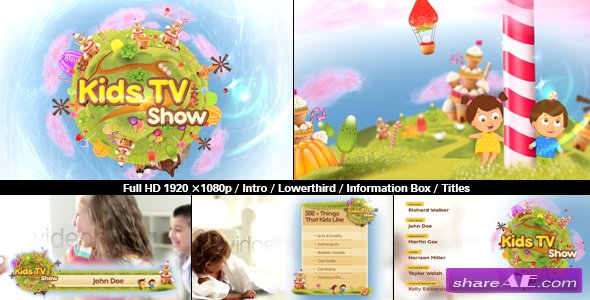 Videohive Kids TV Show Pack
