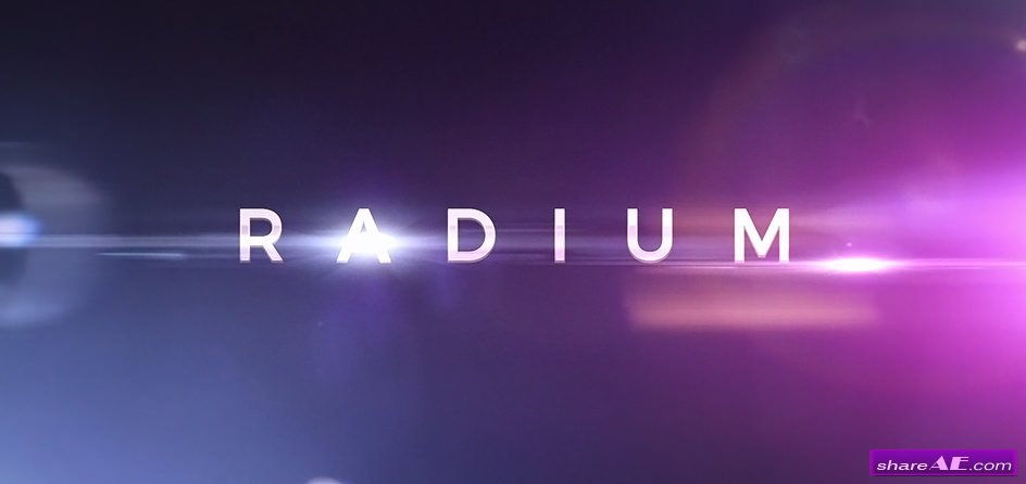 radium glow after effects download