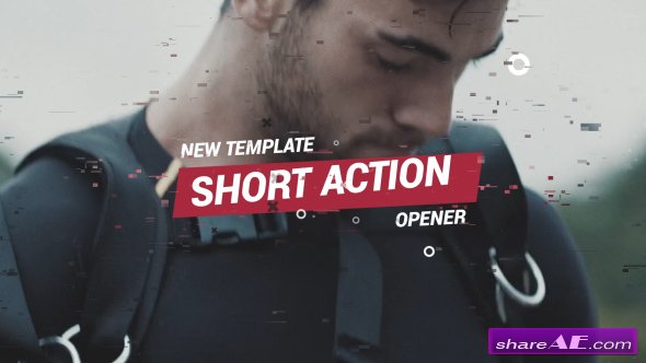 Videohive Short Action Opener