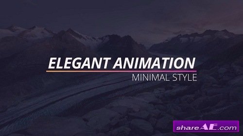 Simple Minimal Titles - After Effects Template (Motion Array)