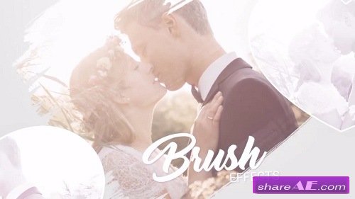 Slideshow - Brush Effects - Love Story - After Effects Template (Motion Array)