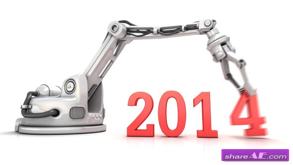 Videohive High Technology New Year 3d Animation - Motion Graphic