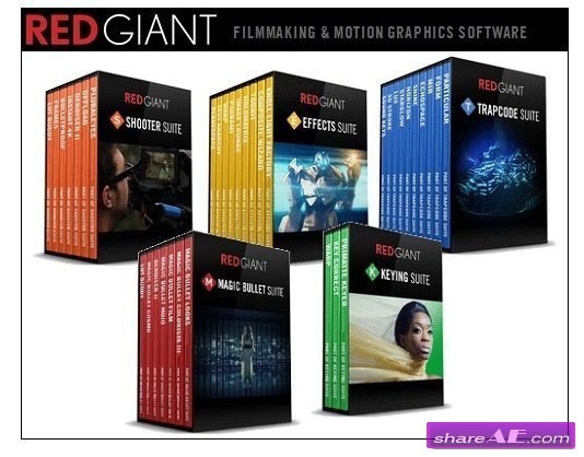 Red Giant Complete Suite 2017 for Adobe CS5 - CC 2017 (For WIN)
