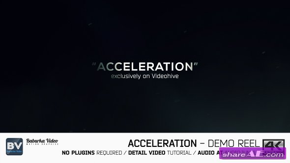Videohive Acceleration // Demo reel