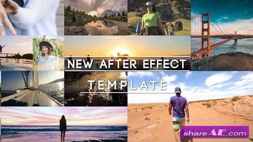 Stomp Multi Photo Logo - After Effects Template (Motion Array)
