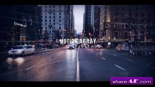 Digital Parallax Slideshow Opener - After Effects Template (Motion Array)