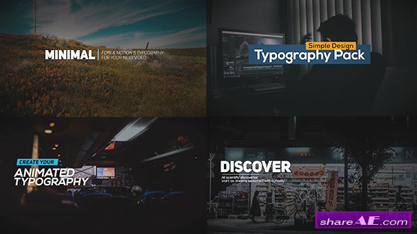 Videohive FCPX Animated Typography Titles - Apple Motion