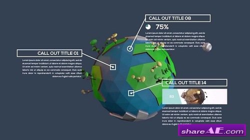 Inforgraphic Call-Out Titles - After Effects Template (Motion Array)