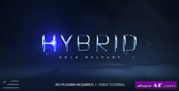 Videohive Hybrid Logo Reveal