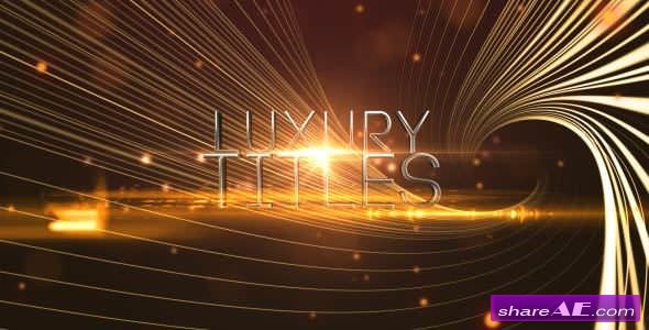 Videohive Elegant Luxury Titles