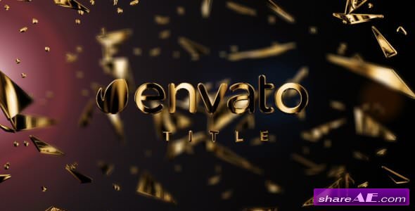 Videohive Gold Fragments