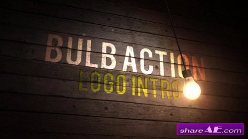 Bulb Action Logo Intro - After Effects Template (Motion Array)