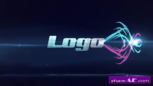 Light Streaks Logo - After Effects Template (Motion Array)
