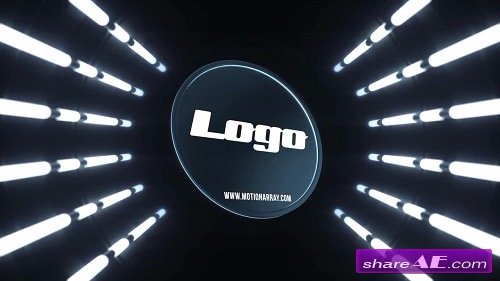 Light Tunnel Logo - After Effects Template (Motion Array)