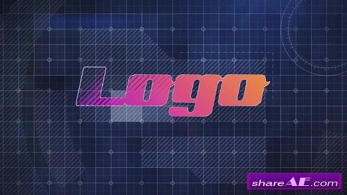 Tech Logo Reveal - After Effects Template (Motion Array)