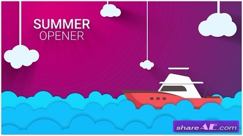 New Summer Vector Intro - After Effects Template (Motion Array)