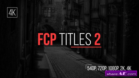 Videohive FCP Titles 2