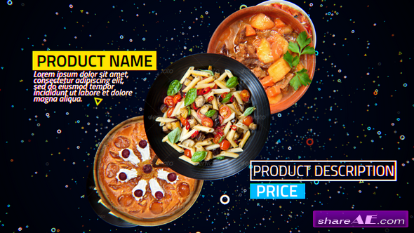 Videohive 4K Restaurant Product Promo