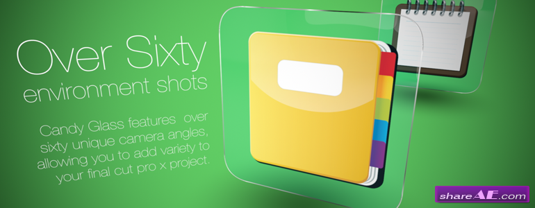 Candy Glass - Professional Theme for Final Cut Pro X  - Pixel Film Studios