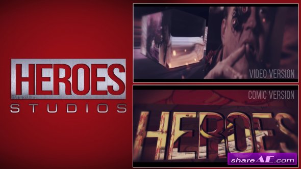 Videohive Heroes Logo