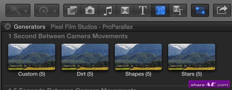 ProParallax - Media Parallaxing Tool for Final Cut Pro X - Pixel Film Studios