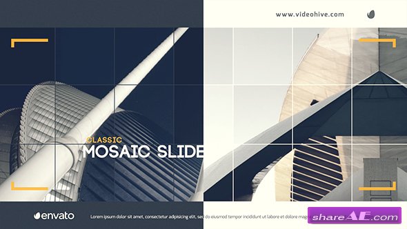 Videohive Classic Mosaic Slide