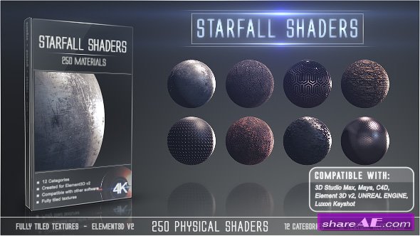 Videohive Starfall Shaders