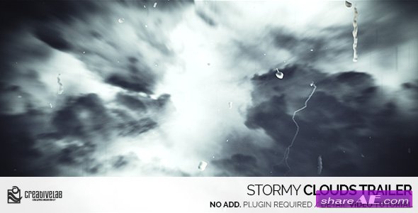 Videohive Stormy Clouds Trailer