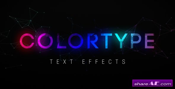 Videohive ColorType Text Effects