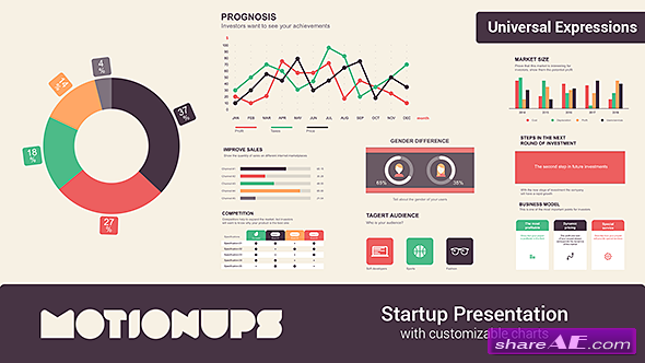 Videohive Startup Infographics Presentation