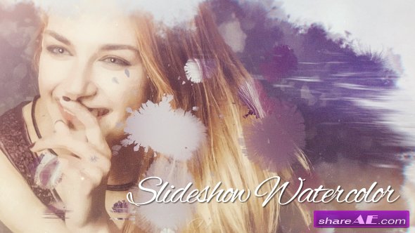 Videohive Slideshow Watercolor